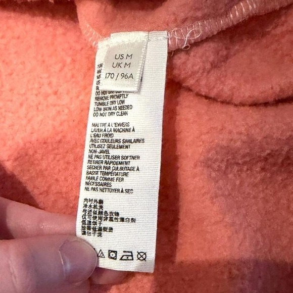 Free People Movement Colorblock Oversized Sweatshirt Medium Raglan Cozy - Picture 4 of 8